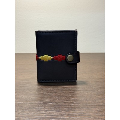 Cartera piel POLO amarillo