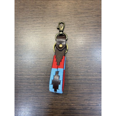 Llavero piel POLO rojo